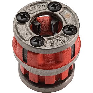 Cabeçote para tarraxa 00-R com cossinete rosca 3/8" BSPT 65715 RIDGID