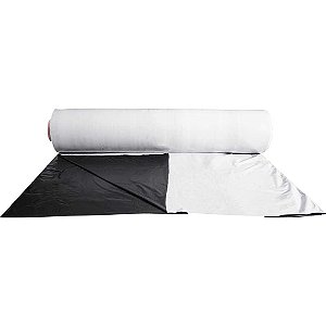 Filme plástico preto e branco para solo agromulching 1,8m x 500m 24kg PAAGMULC00034AA AGROPLAS