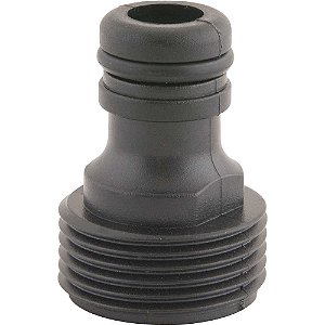 Conector plástico para torneira rosca macho 3/4" ECCOFER