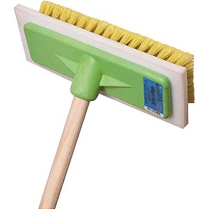 Esfregão 30cm com cerdas/espuma com cabo ODIM