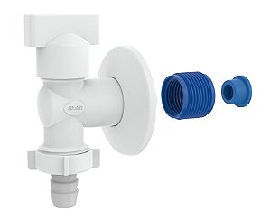 Torneira Multiuso de 1/4" de Volta Branca BLUKIT