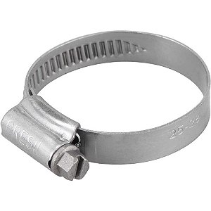 Abraçadeira de inox 25mm a 38mm PIF2538 pacote com 20 peças SUPRENS
