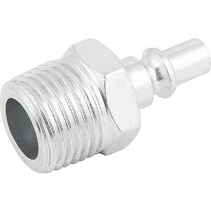 Conector/racord de 1/4" com rosca macho 1/2" NPT caixa com 40 peças VONDER