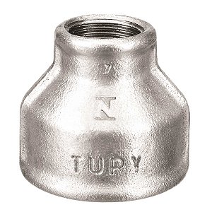 Luva de ferro galvanizado com redução 3/4" X 3/8" BSP 123262833 TUPY