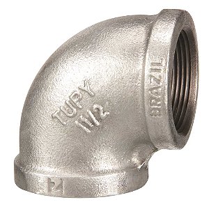 Cotovelo 90° 1/2" NPT galvanizado 680700443 TUPY