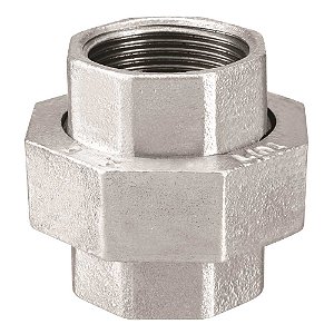 União assento plano ferro galvanizado 2" BSP CL150 126301033 TUPY