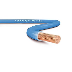 Cabo flexível 750V 6 mm² x 100 metros azul SIL