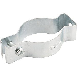 Abraçadeira tipo D 1.1/2" com parafuso pacote com 10 peças VONDER