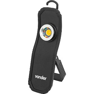 Lanterna recarregável de inspeção 5W LED CRI 95 bivolt VONDER