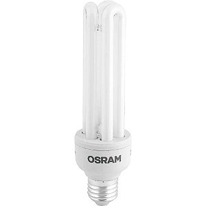 Lâmpada fluorescente T3 23W 1.449 lúmens 127V DuluxStar 3U OSRAM - 36 unidades