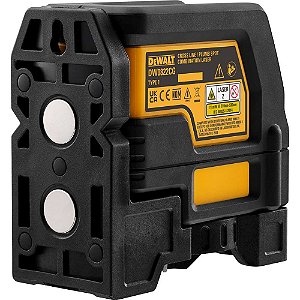 Nível a laser 30m precisão: +/- 0,3 mm/m 2 linhas verdes com suporte magnético DW0822CG DEWALT