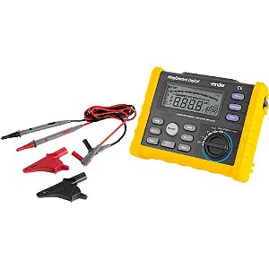 Megômetro digital 10 Gohms 50V - 1.000V VONDER