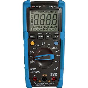 Multímetro digital CAT III 600V IP65 HD2400 MINIPA