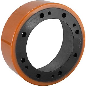 Roda dianteira 210mm x 75mm em poliuretano VONDER