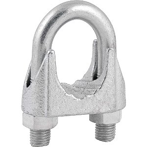 Clips para cabo de aço 1.1/4" - 31,80mm VONDER - 40 unidades