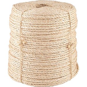Corda de sisal 6mm x 440m 3 pernas VONDER
