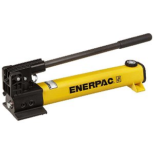 Bomba hidráulica manual simples ação de 1 estágio capacidade de óleo 0,90 litros P-391 ENERPAC