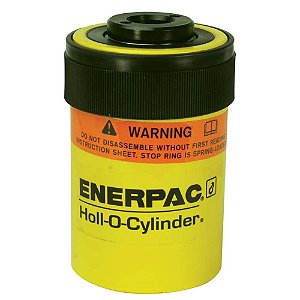 Cilindro hidráulico simples ação com haste vazada 20T curso 48mm RCH 202 ENERPAC