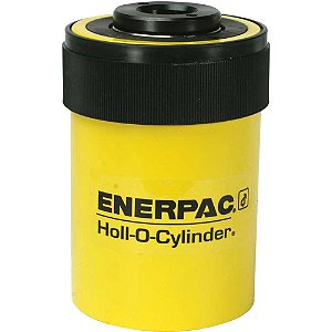 Cilindro hidráulico simples ação com haste vazada 30T curso 63mm RCH 302 ENERPAC