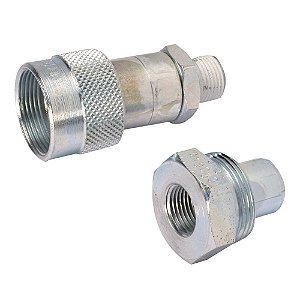 Engate rápido de esfera macho fêmea de esfera alta vazão 3/8" NPTF C-604 ENERPAC