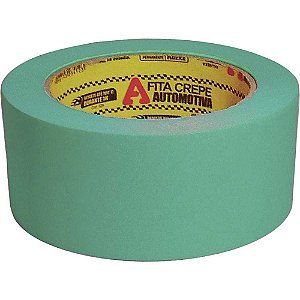Fita crepe automotiva 48mm x 50m verde alta performance 525 ADERE - 2 unidades