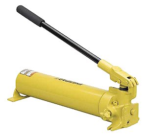 Bomba hidráulica manual simples ação de 2 estágios capacidade de óleo 2,20 litros P-80 ENERPAC