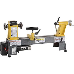 Torno de bancada para madeira 127V / 220V monofásico MR-1218A MANROD