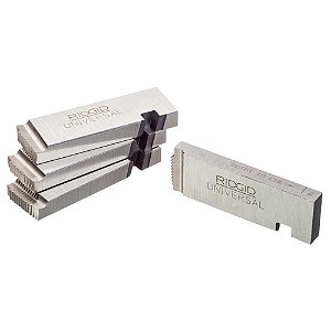 Jogo de cossinetes de aço carbono 1/2" e 3/4" x 14 fios por polegada para tubo rosca direita modelo 47745 RIDGID
