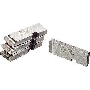 Jogo de cossinetes de aço carbono 1" e 2" x 11 fios por polegada para fazer rosca BSPT em tubo rosca direita modelo 66670 RIDGID