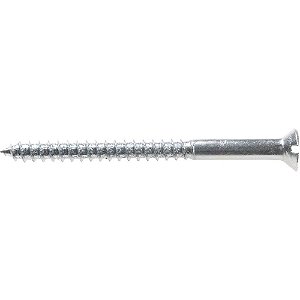 Parafuso madeira 5,5mm x 75mm cabeça chata zincado VONDER