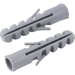 Bucha plástica de fixação 10mm cartela com 5 peças VONDER