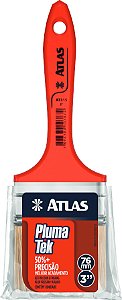 Pincel com cerdas brancas 3" 315/7 ATLAS