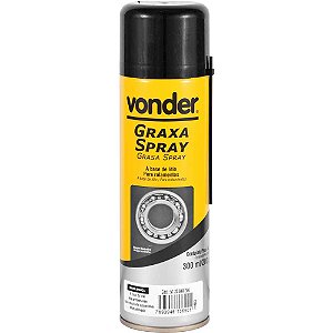 Graxa em spray branca base de lítio 200g VONDER
