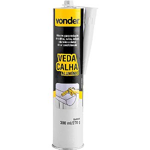 Veda calha 300 ml/270g alumínio VCV 0270 VONDER