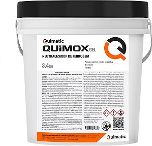 Neutralizador de ferrugem 3,4kg Quimox Gel QUIMATIC