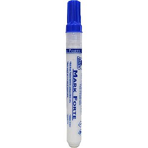 Marcador industrial branco ponta 5mm traço forte 9ml Mark Forte M30-MFBR-9 BADEN