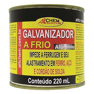 Composto para galvanização a frio 220ml ALLCHEM