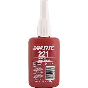 Adesivo anaeróbico para travamento de rosca 221 50g 231475 LOCTITE