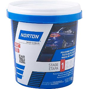 Massa para polir base d'água 1kg NORTON