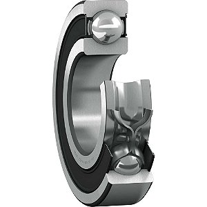 Rolamento rígido de esferas 6010-2RS1/C3 SKF