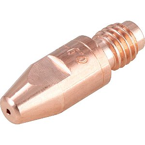 Bico de contato 0,9mm x 30mm em cobre cromo e zircônio para Tocha TMV 250/300/400 VONDER