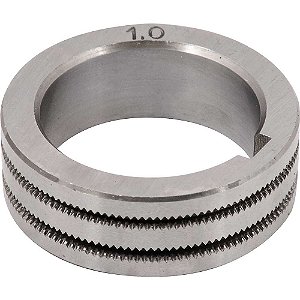 Roldana 1,0mm - 1,2mm aço tubular para máquinas MIG/MAG MM 251/MM 305 VONDER