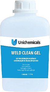 Gel decapante para aço inox 1,25kg Weld Clean UNICHEMICALS