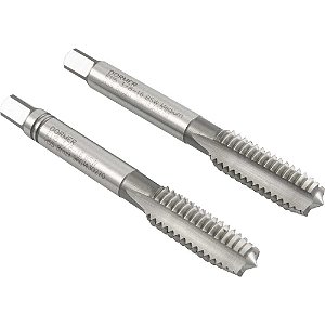 Macho manual de aço rápido 3/8" BSW jogo com 2 peças DORMER