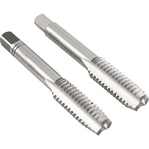 Macho manual de aço rápido 1/2" BSW jogo com 2 peças DORMER