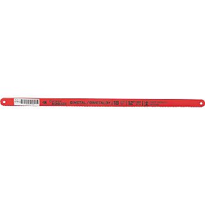 Lâmina de serra manual 12" x 1/2" com 18 dentes bimetal NF1218 kit com 10 peças CRESCENT NICHOLSON