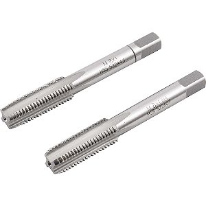 Macho manual de aço rápido M8 x 1,00mm rosca MB jogo com 2 peças VONDER PLUS