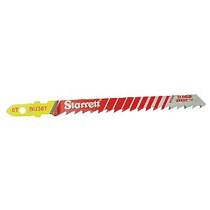 Lâmina de serra tico-tico cartela com 2 peças BU36T-2 STARRETT