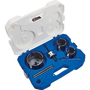 Jogo de serras copo multimateriais 2.1/8" (54 mm) a 3.5/8" (92 mm) 7 peças LXAH47SET LENOX