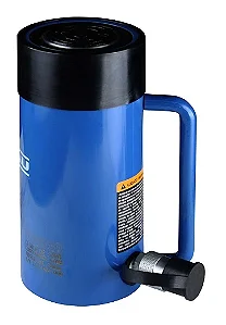 Cilindro Hidráulico 25T x 158mm de curso com Haste Maciça Simples Ação 700 Bar CS-25158 Bovenau